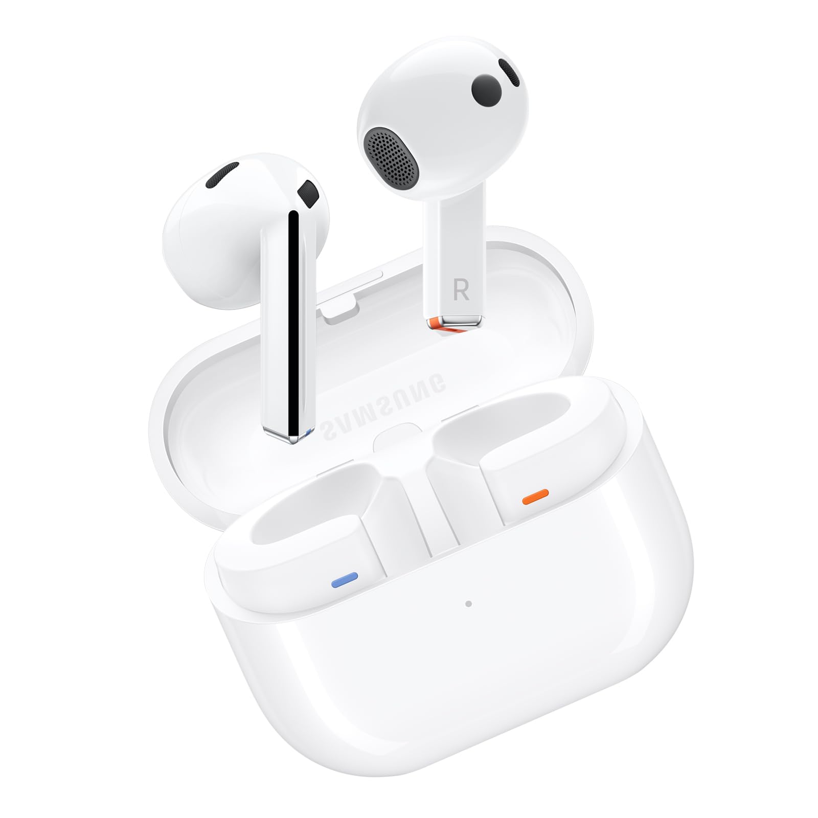 Amazon.co.jp: Galaxy Buds3lホワイトlGalaxy AI対応lワイヤレス