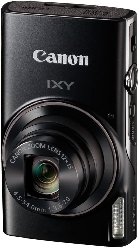 Amazon | Canon コンパクトデジタルカメラ IXY 650 ブラック 光学12倍