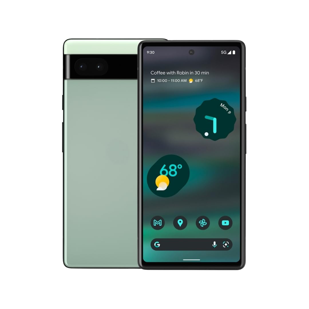 Amazon | 【整備済み品】 Google Pixel 6a GB17L 128GB Sage SIMフリー