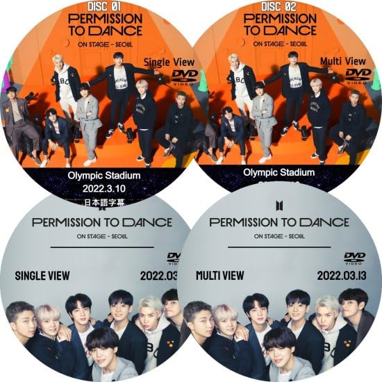 Amazon.co.jp: バンタン DVD Permission to Dance on Stage - Seoul 3