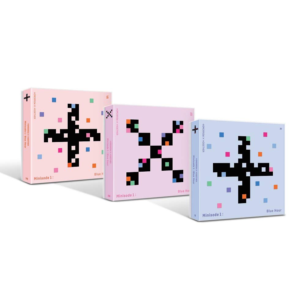 Amazon.com: Big Hit TXT - minisode1 : Blue Hour Album+Folded