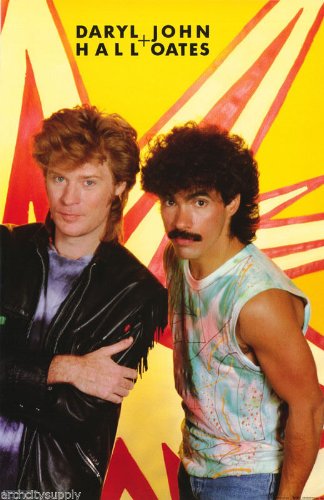Amazon.com: Daryl Hall And John Oates Poster Vintage: Posters & Prints