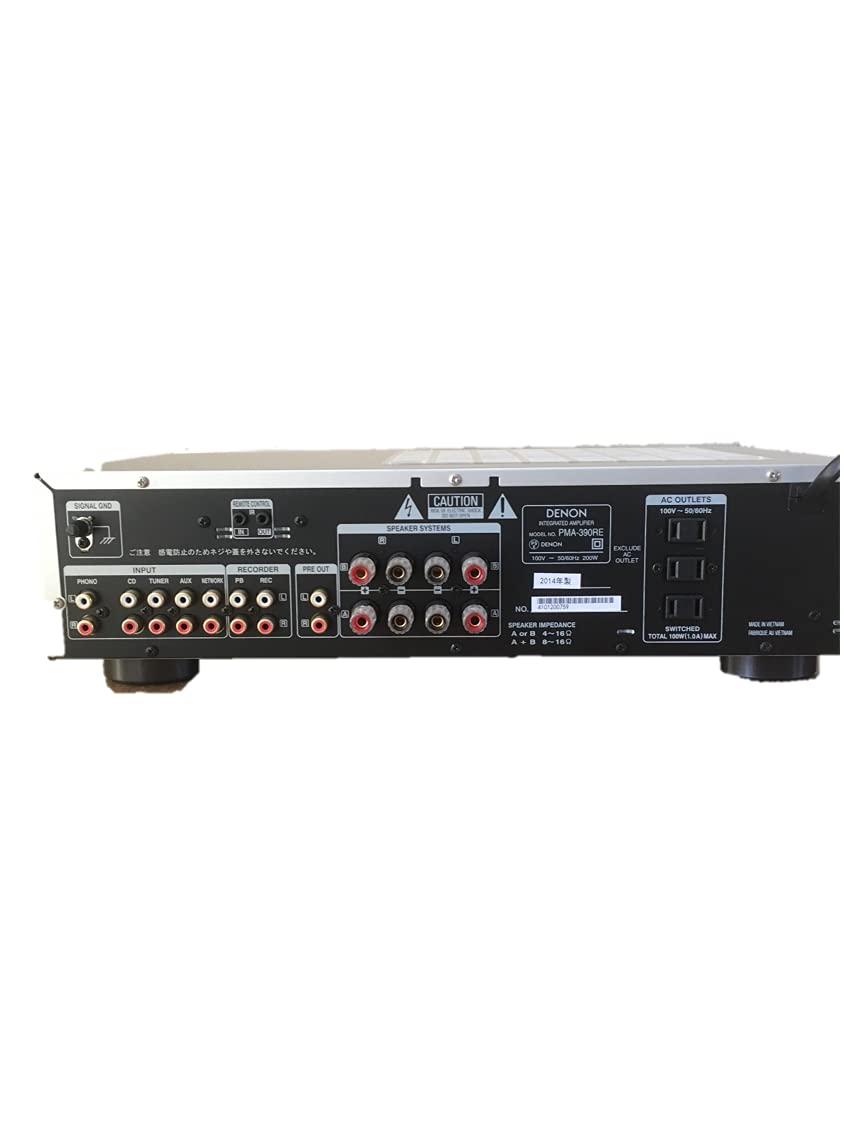Amazon.co.jp: Denon プリメインアンプ プレミアムシルバー PMA-390SE
