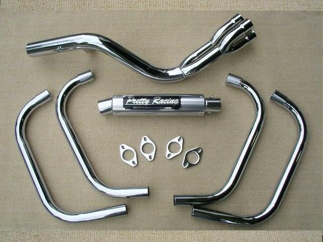Amazon | PRETTY RACING製 CB400SF REVO nc42 分割式 50.8π (流タイプ1