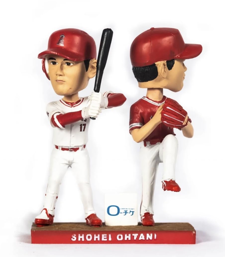 Amazon.co.jp: 二刀流【球場限定】大谷翔平 エンゼルス ボブルヘッド