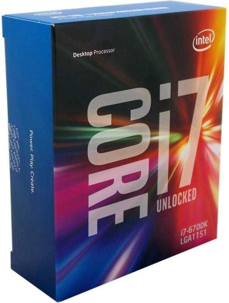 Amazon.com: Intel Core i7-6700K Quad Core 4.0GHz 8MB Cache LGA1151