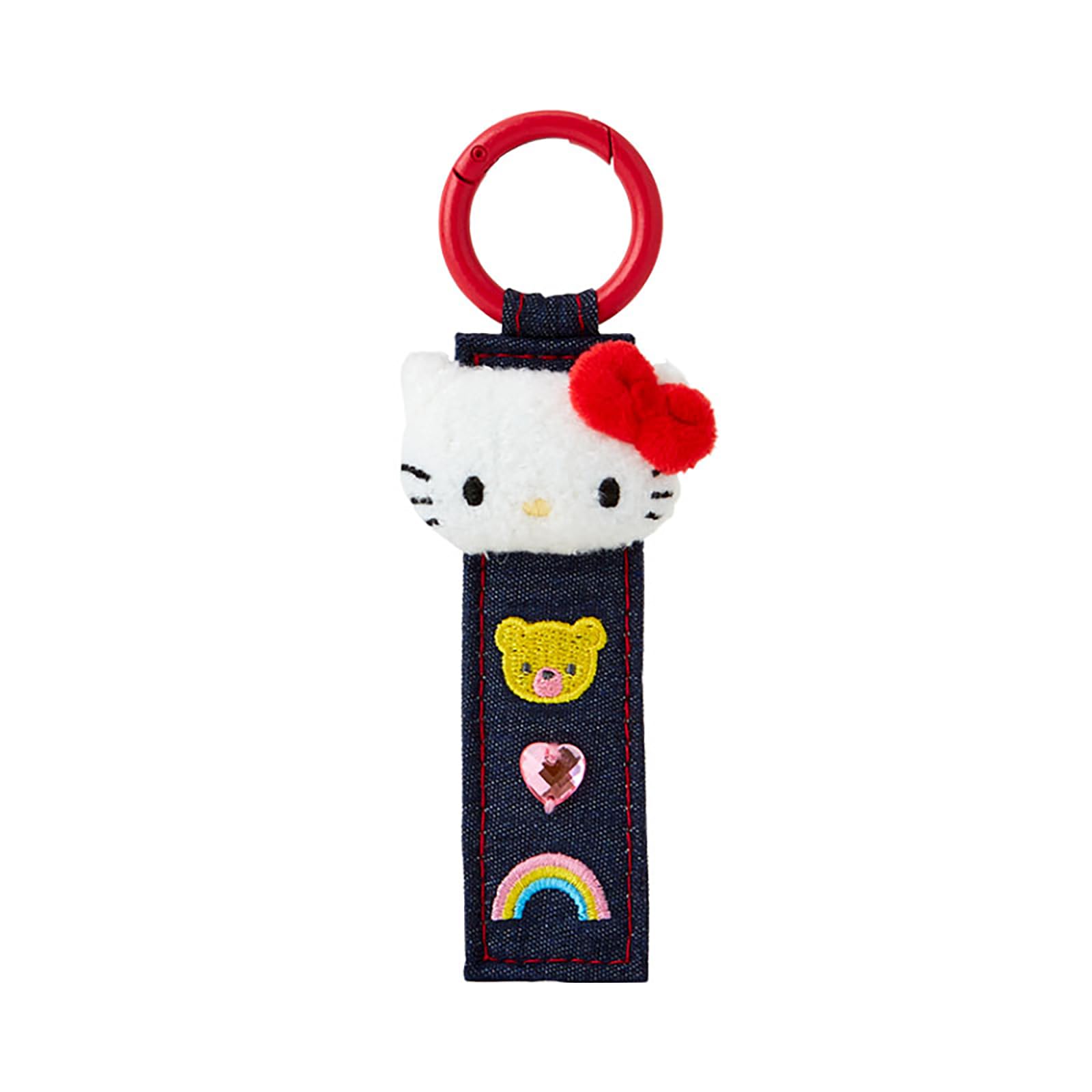 Amazon.co.jp: サンリオ(SANRIO) タグキーホルダー(デニムワッペン