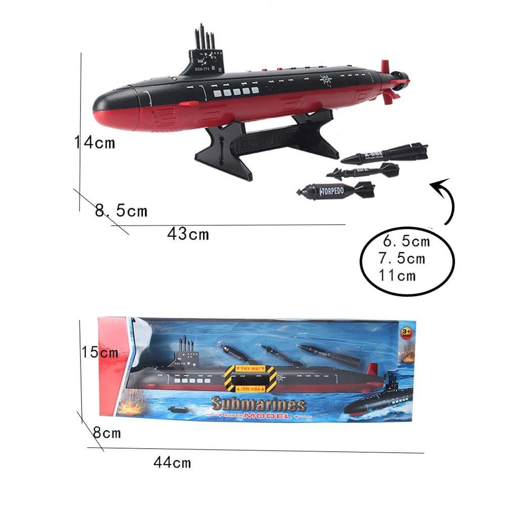 Amazon | 1:350 海軍シーウルフ潜水艦モデル 潜水艦 軍艦 音響型原子力