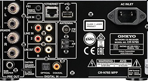 Onkyo CR-N765 ネットワークCDレシーバー ユーザーマニュアル