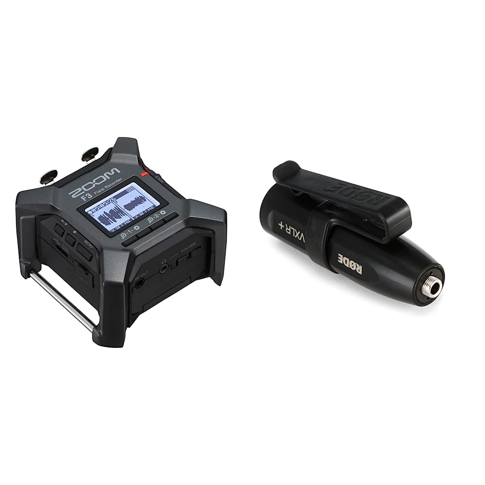 Amazon.com: Zoom F3 Professional Field Recorder, 32-bit Float