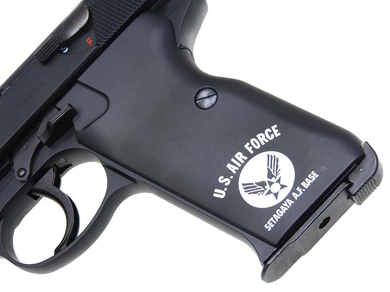 Amazon.co.jp: [マルゼン] ワルサーP38 ブラック ガスブローバック GBB