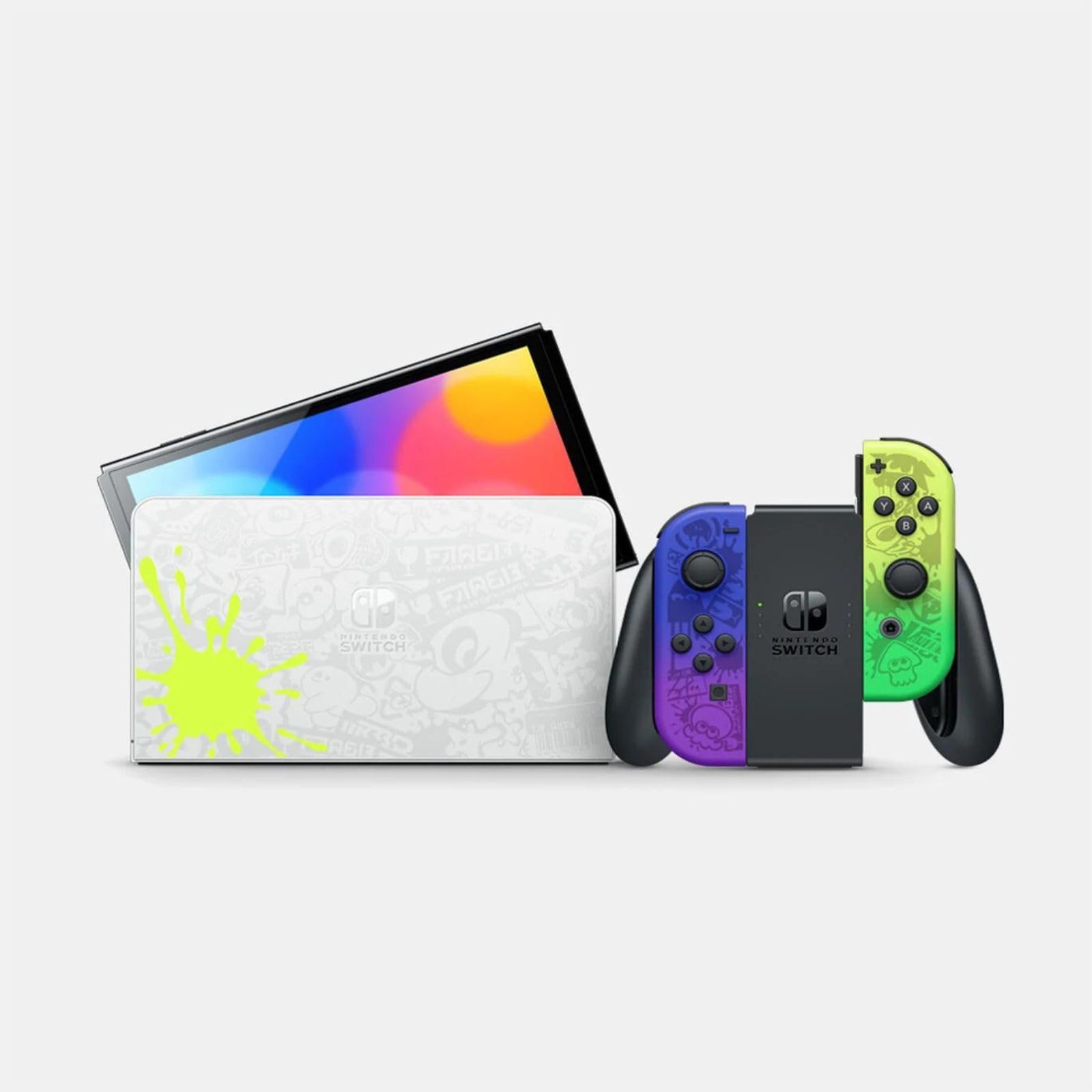 Amazon.co.jp: 【整備済み品】 Nintendo Switch(有機ELモデル) スプラ