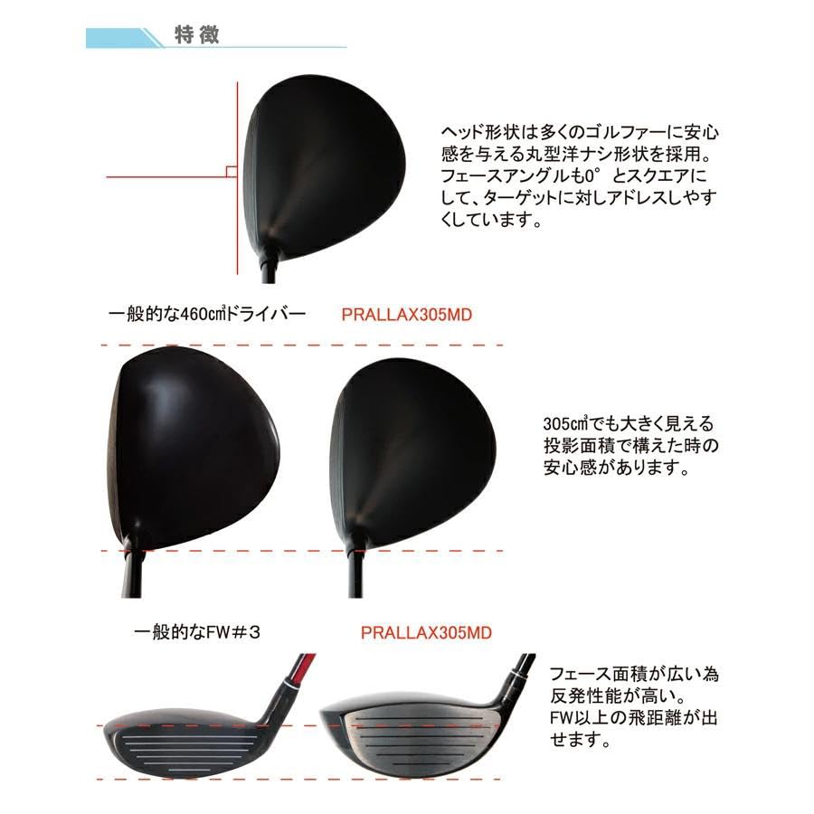 Amazon.co.jp: リンクス(LYNX) ゴルフ PARALLAX 305MD パララックス
