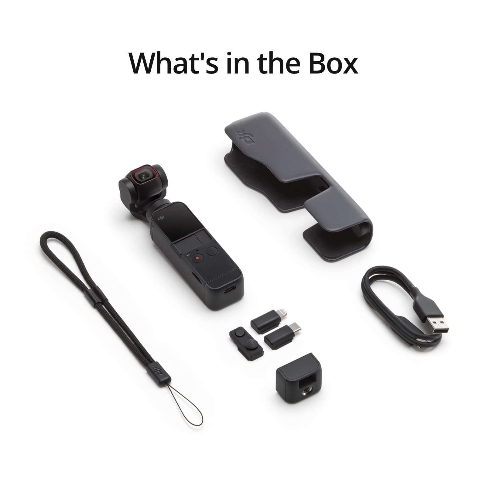 DJI Pocket 2-3-Axis Stabilized Camera, HDR Video, 8X Zoom, 64MP