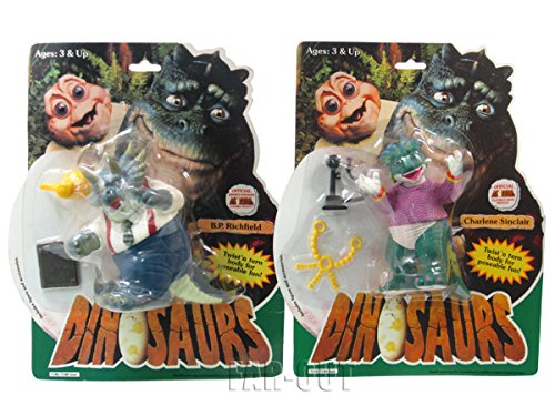 Amazon | 恐竜家族 Dinosaurs アクションフィギュア 6点コンプリート