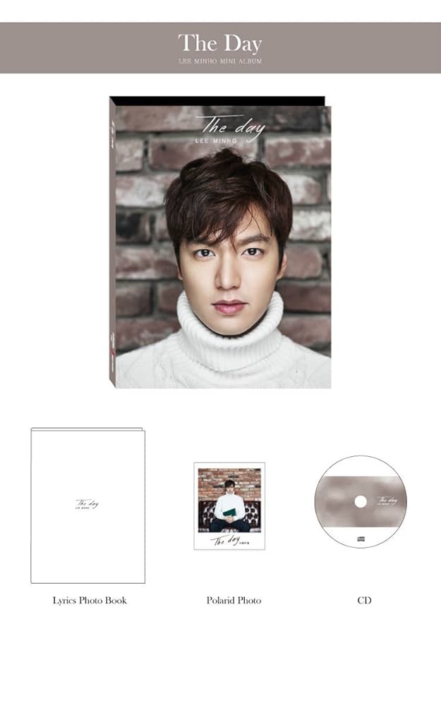 LEE MIN HO - LEE MIN HO - The Day (Single) CD + 15p Photobook +