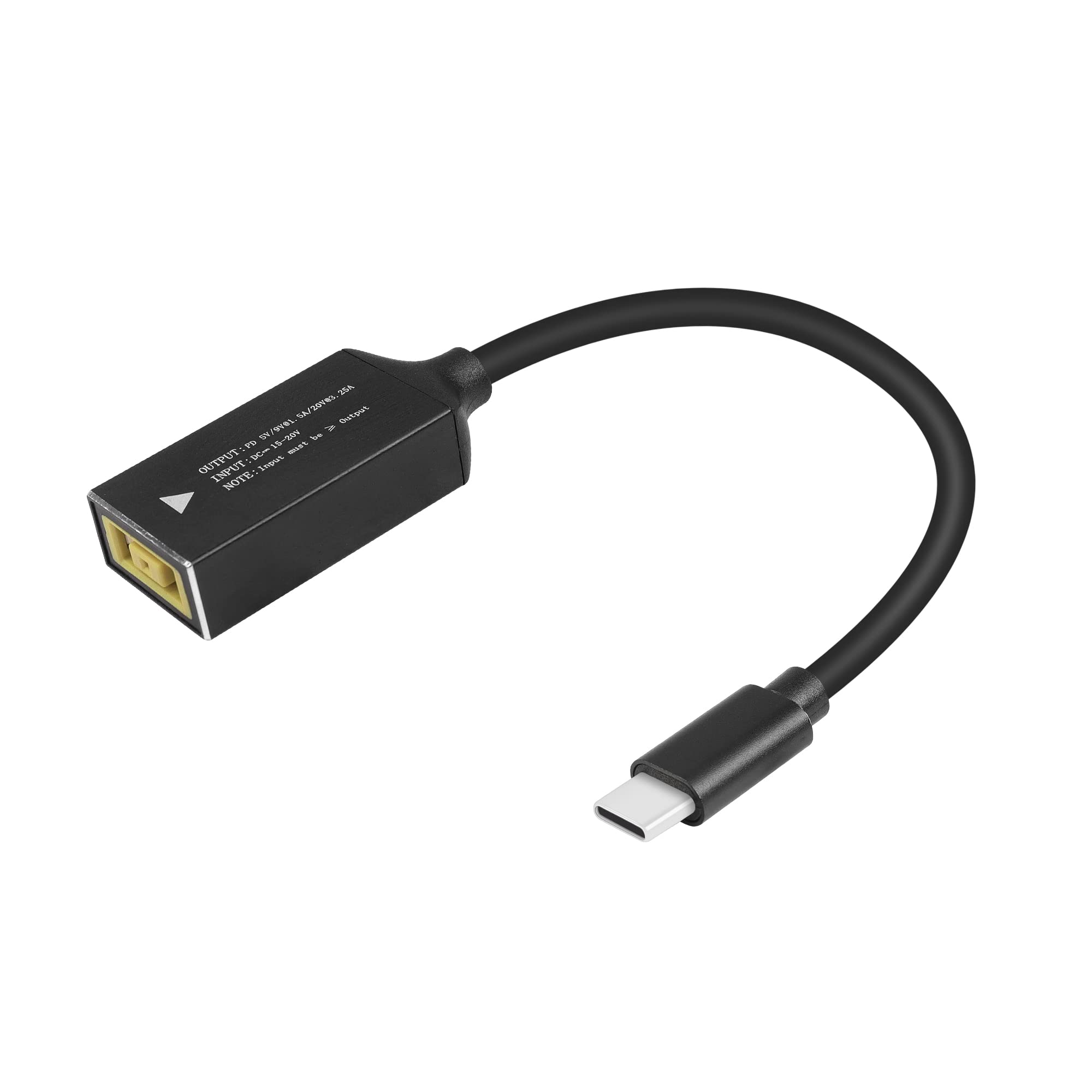 GINTOOYUN PD65W Lenovo Square Mouth to USB-C Charging Cable Lenovo