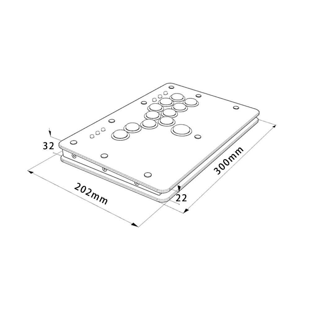 Amazon.com: SZJLMKJ Punk Workshop Leverless Controller Mini BOX