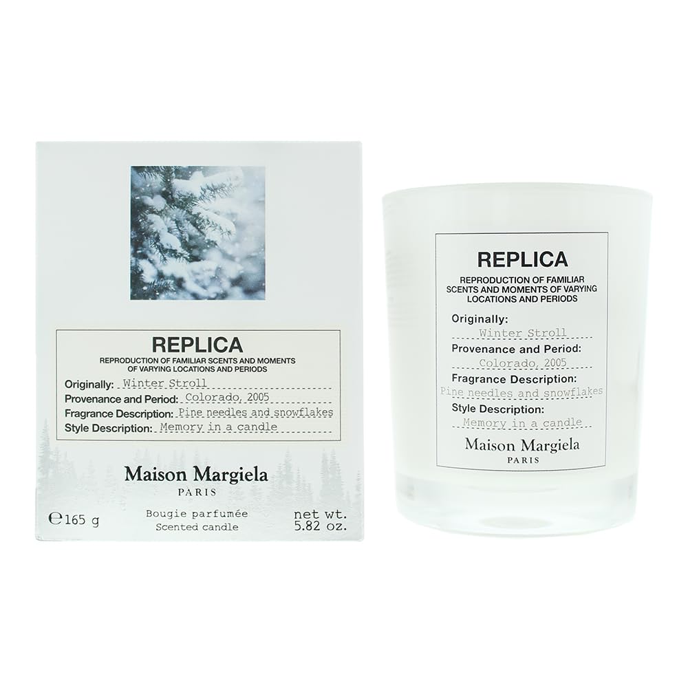 Maison Margiela Replica Winter Stroll Scented Candle 165g : Amazon