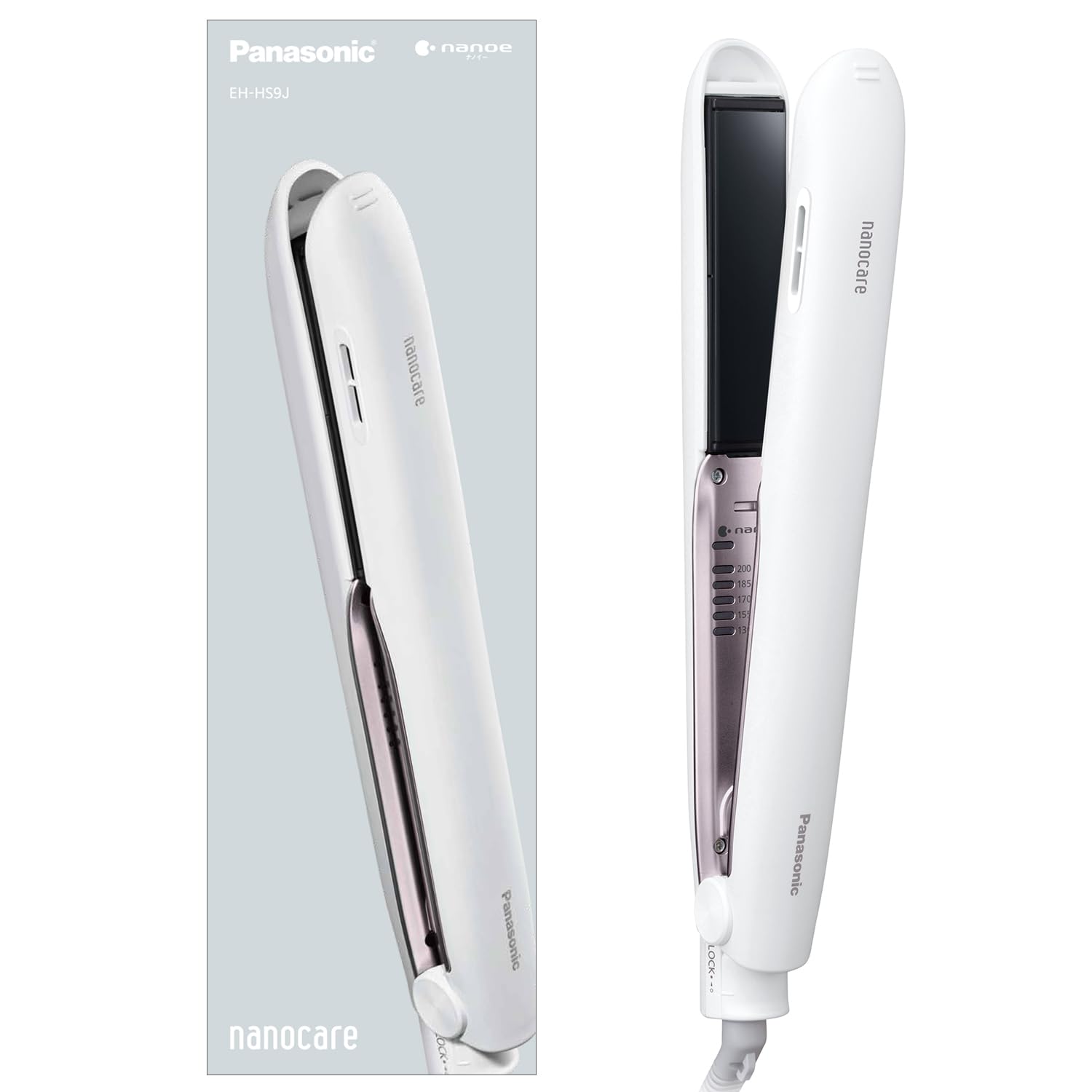 Amazon | パナソニック ヘアーアイロン ストレート用 ナノケア