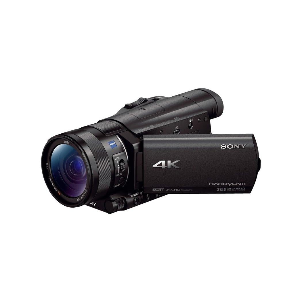 Amazon.co.jp: SONY ビデオカメラ FDR-AX100 4K 光学12倍 ブラック