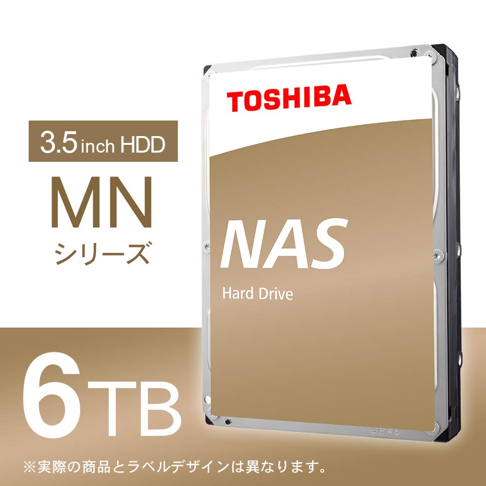 Amazon | 東芝 内蔵HDD 3.5インチ 6TB NASモデル MN05ACA600 24時間