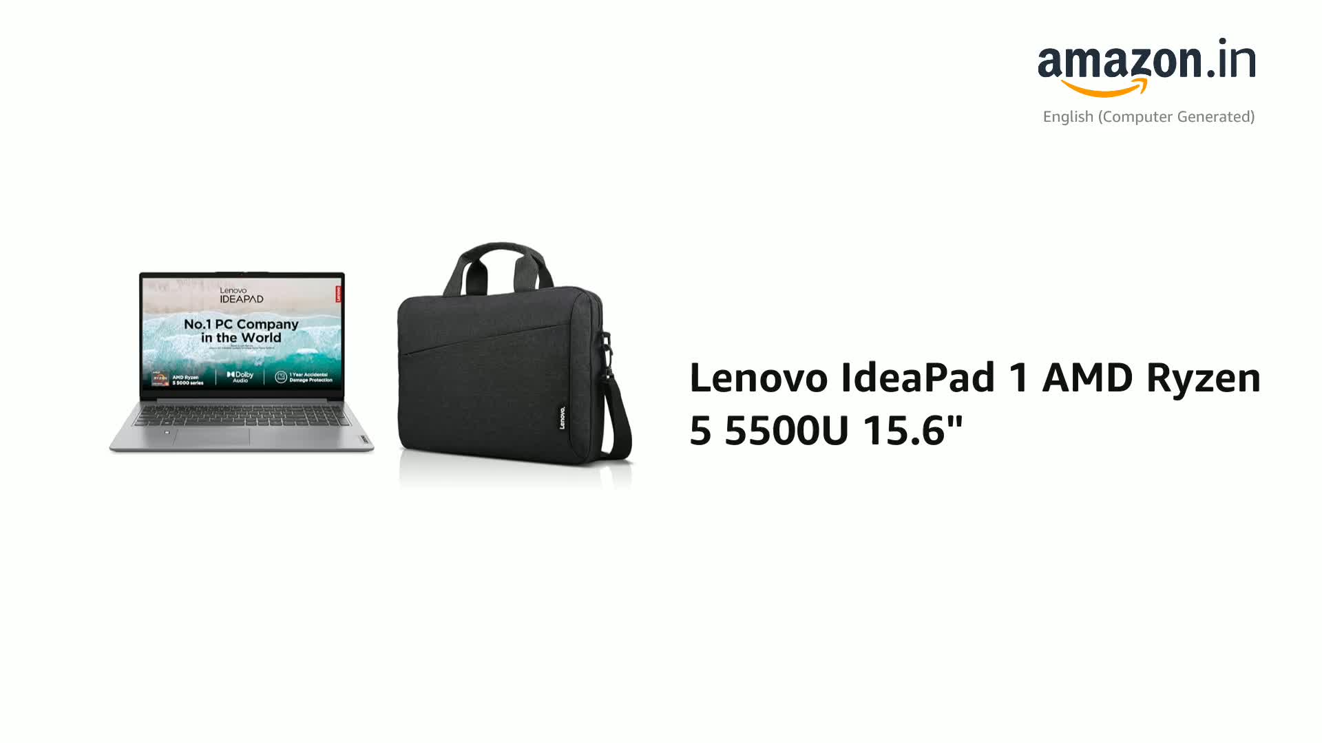 Lenovo IdeaPad 1 AMD Ryzen 5 5500U 15.6