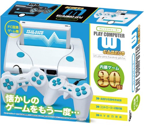 Amazon.co.jp: ファミコン互換機□FC互換機 プレイコンピューターW