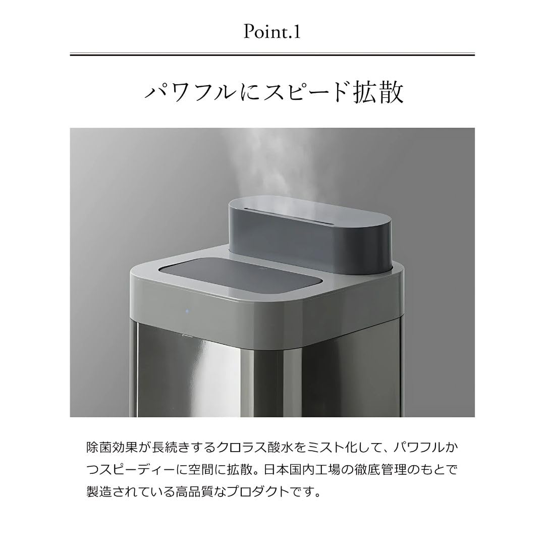 Amazon | 空間除菌 Devirus AC DVAC-1500 デジタルタイマー付き | ノー