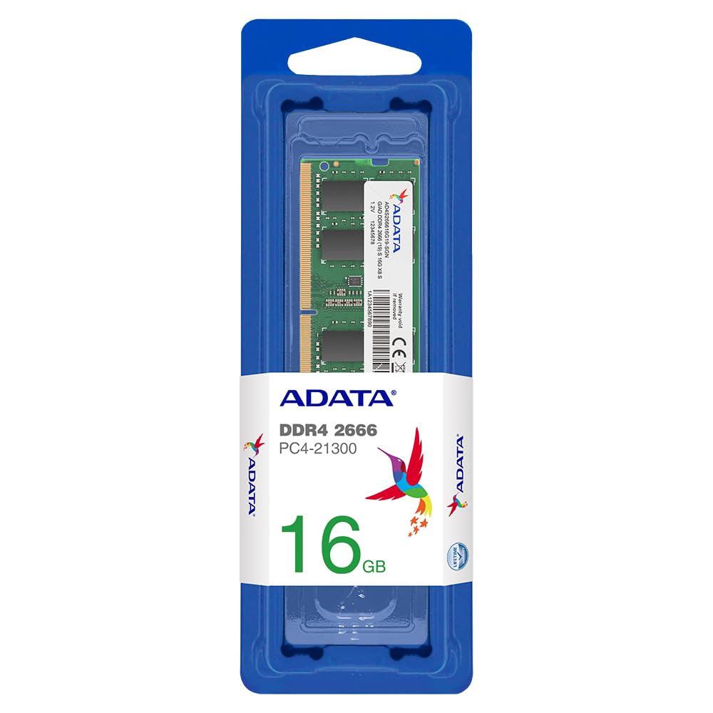 XPG Premier 16GB Single DDR4 2666Mhz CL19 PC4-21000 260-Pin SODIMM