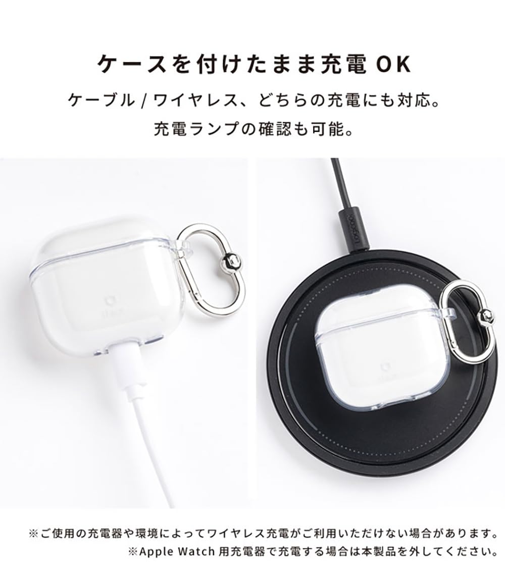 Amazon | iFace Look in Clear AirPods ケース 第4世代 専用 (クリア