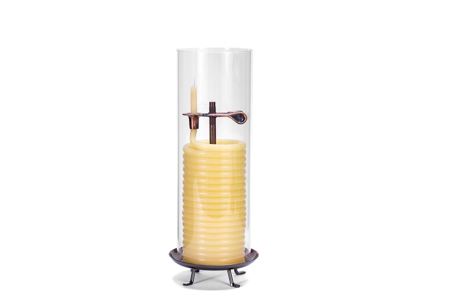 Amazon.com: Candle by the Hour 80-Hour Candle with Glass Cylinder