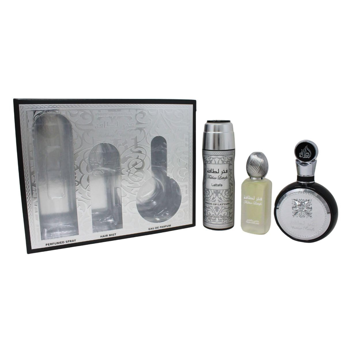 Amazon.com : Lattafa Fakhar for Men 3 Piece Set (3.4 Oz Eau de
