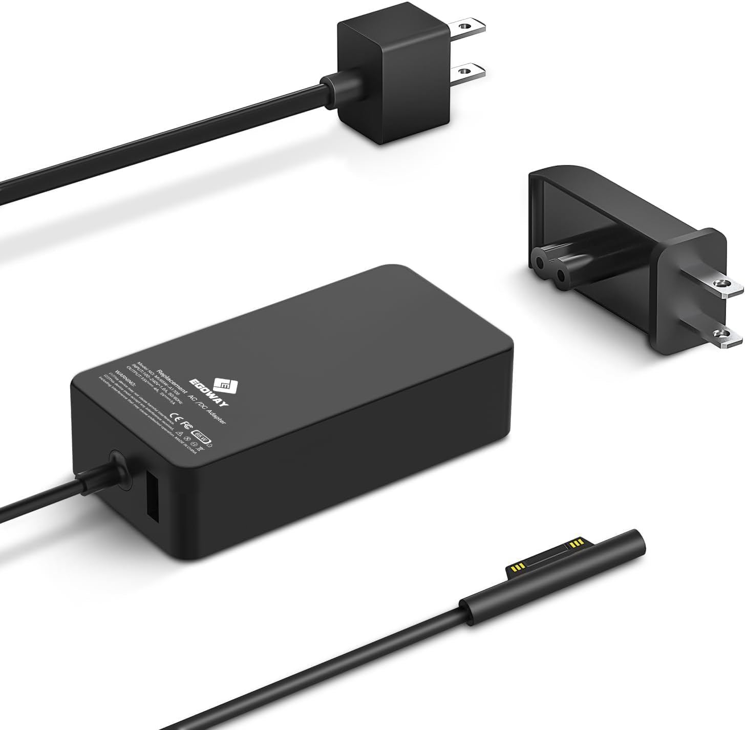 Amazon.co.jp: E EGOWAY Surface Pro 充電器 65W Microsoft Surface 5V