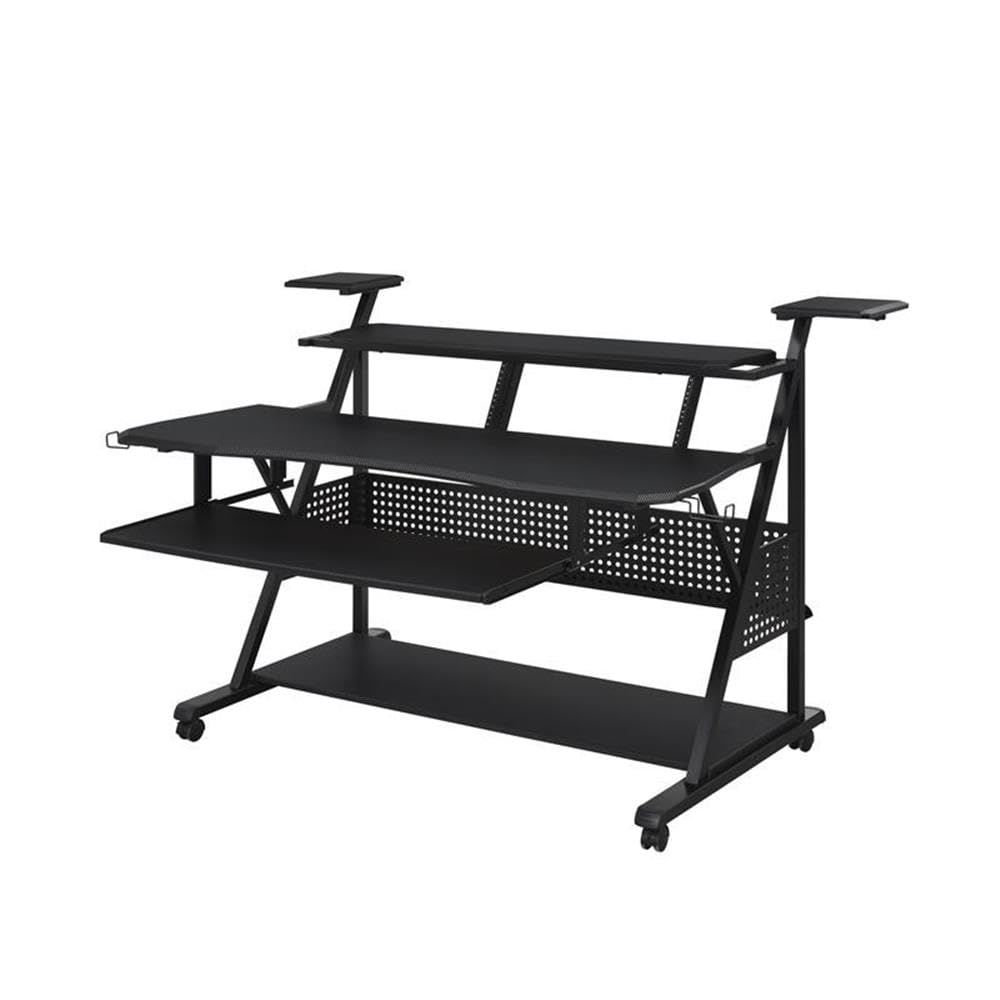 Amazon.com: Acme Furniture Metal and Wooden Music Desk with Wheels