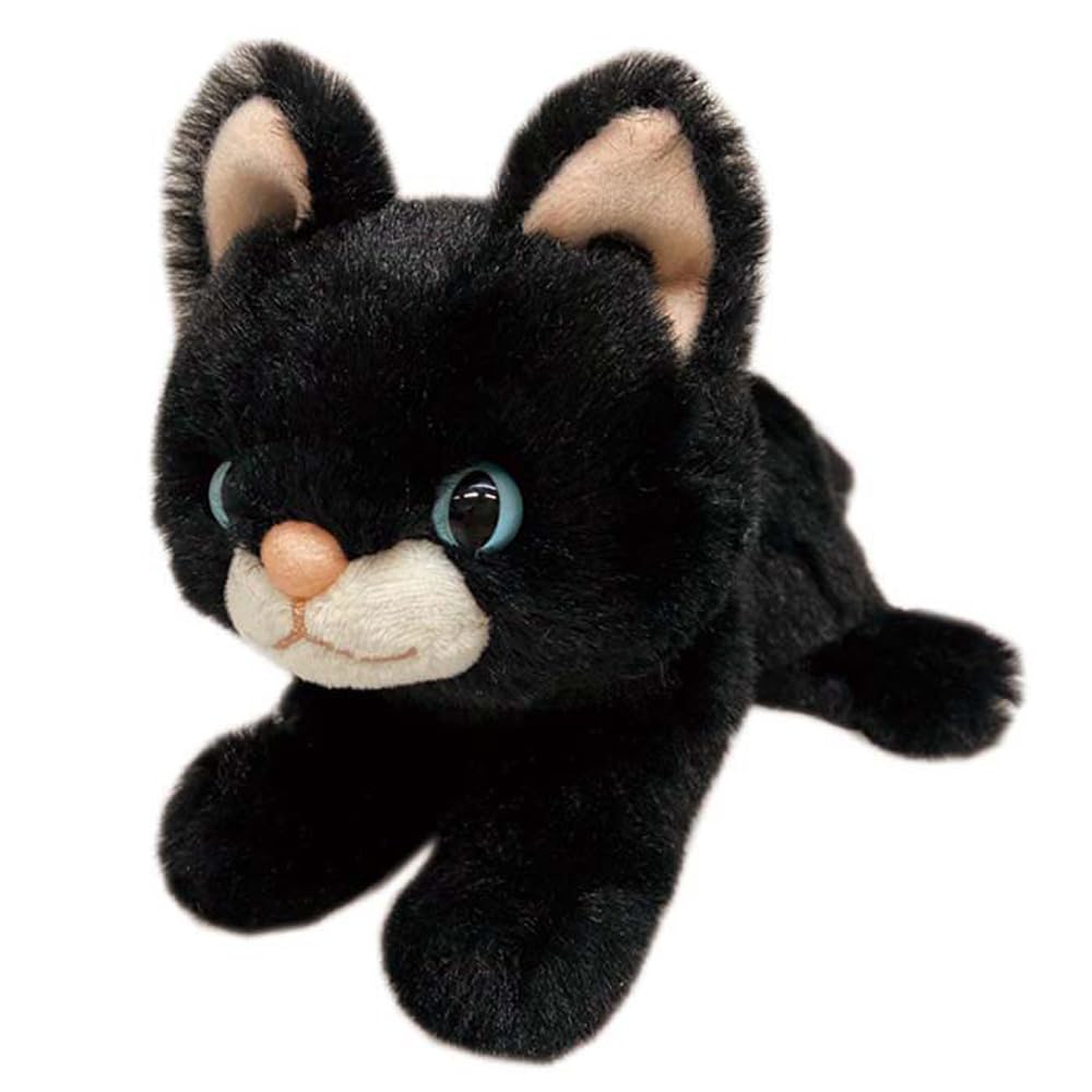 Amazon.co.jp: モンスイユ ぬいぐるみ ねこ ネコ アメショー ブラック