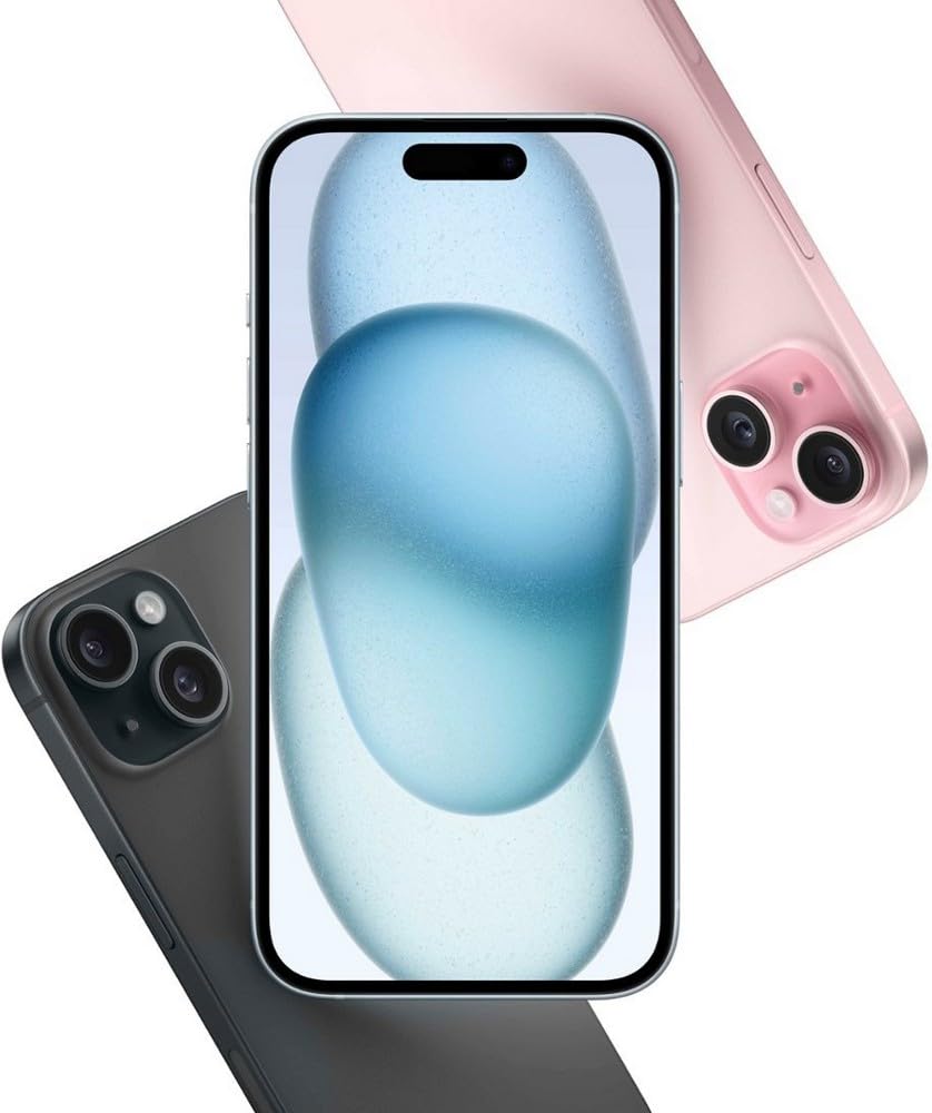 Amazon.com: Apple iPhone 15, 128GB, Black - T-Mobile (Renewed