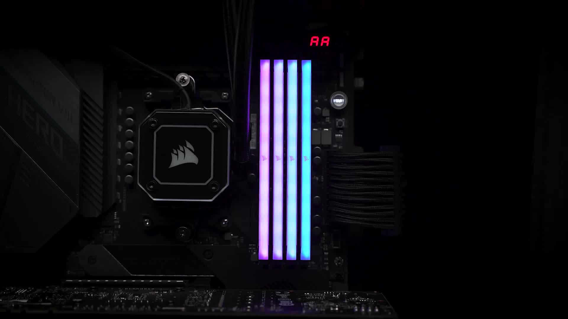 CORSAIR Vengeance RGB RT 64GB (4x16GB) DDR4 3200 (PC4-25600) C16