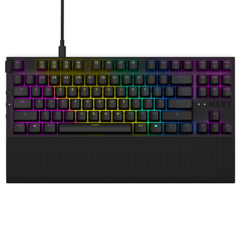Amazon.co.jp: NZXT FUNCTION TENKEYLESS ゲーミングキーボード