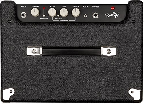 Amazon.com: Fender Rumble 25 Bass Combo Amplifier Bundle with