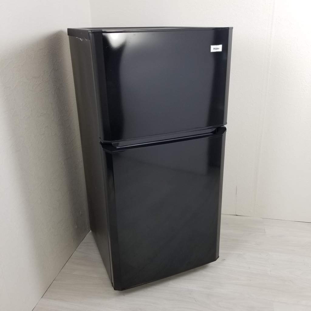 Amazon.co.jp: ハイアール 106L 2ドア冷蔵庫（直冷式）ブラックHaier