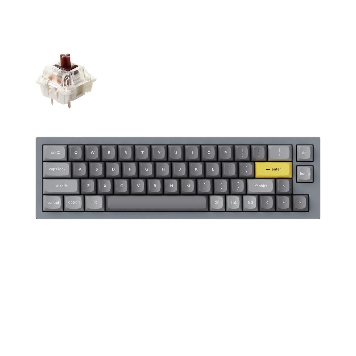 Amazon | Keychron Q9 有線ウルトラミニ 40%メカニカルキーボード