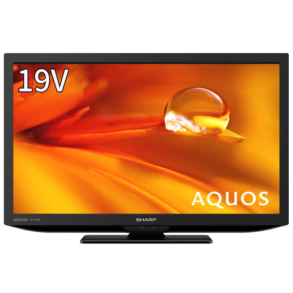 Amazon.co.jp: Sharp 19 Inch LCD TV AQUOS 2T-C19DE-B Hi-Vision