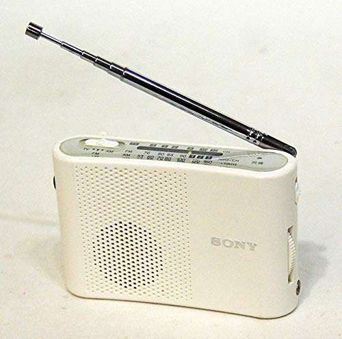 Amazon.co.jp: SONY ソニー ICF-50V-W ホワイト TV(1-12ch)/FM/AM