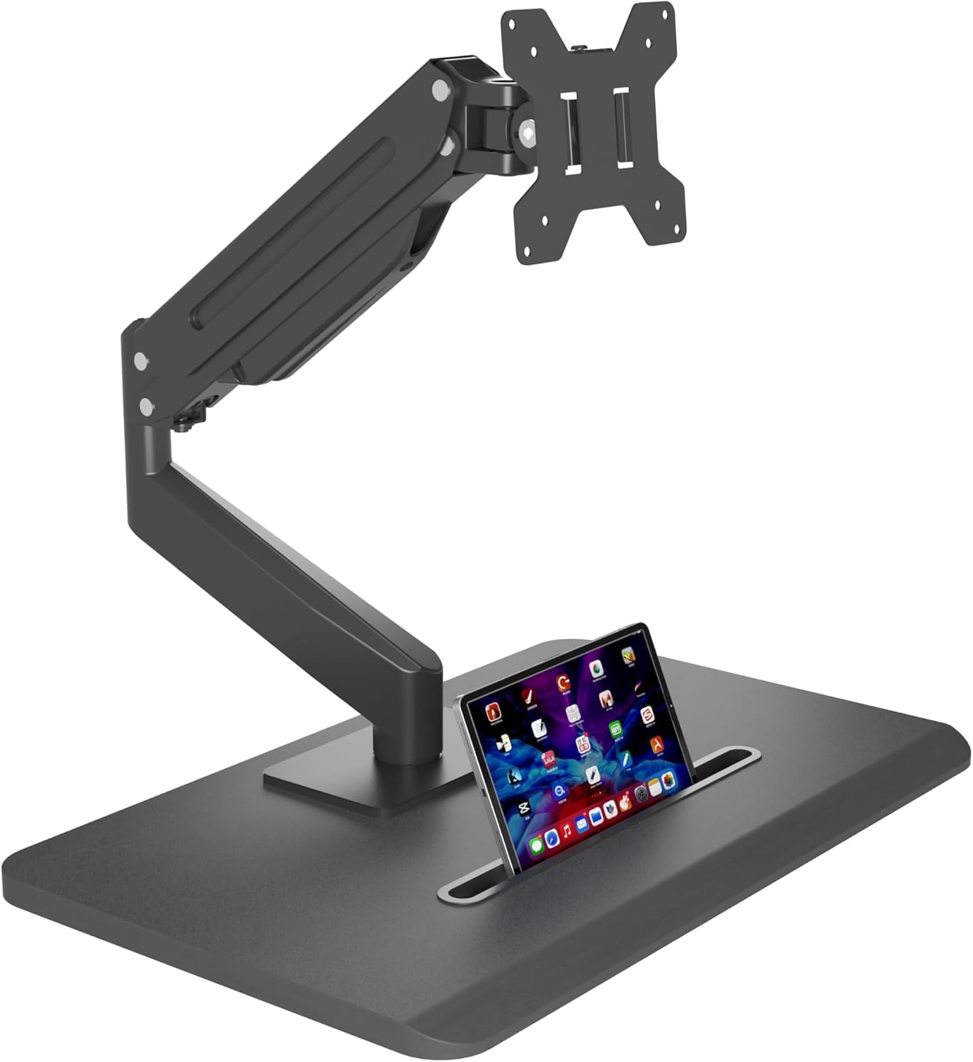 Amazon.co.jp: suptek モニターアーム モニタースタンド 1画面 置き型