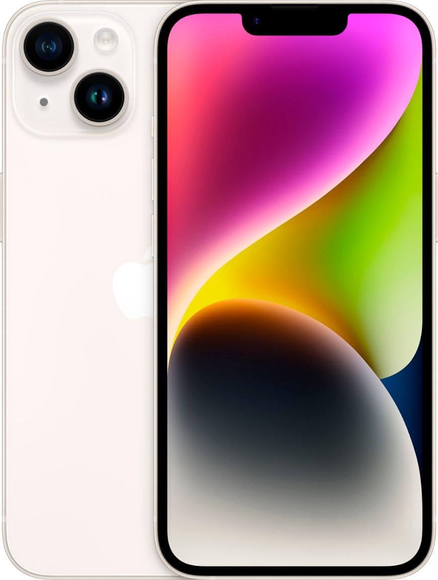 Amazon.com: Apple iPhone 14 Plus, 256GB, Starlight - Unlocked
