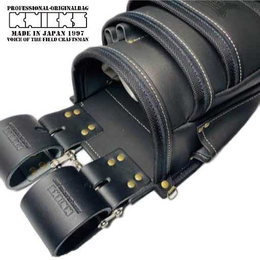 Amazon.co.jp: ニックス 腰袋 総ヌメ革 3段 KBB-301DDX バリスティック