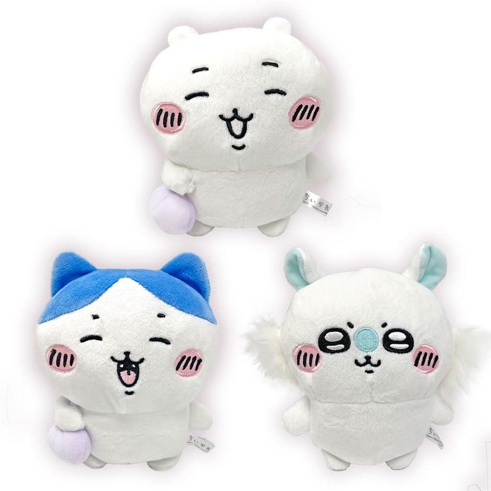 Amazon.co.jp: ちいかわ 採取 ぬいぐるみ 約16cm ハチワレ モモンガ