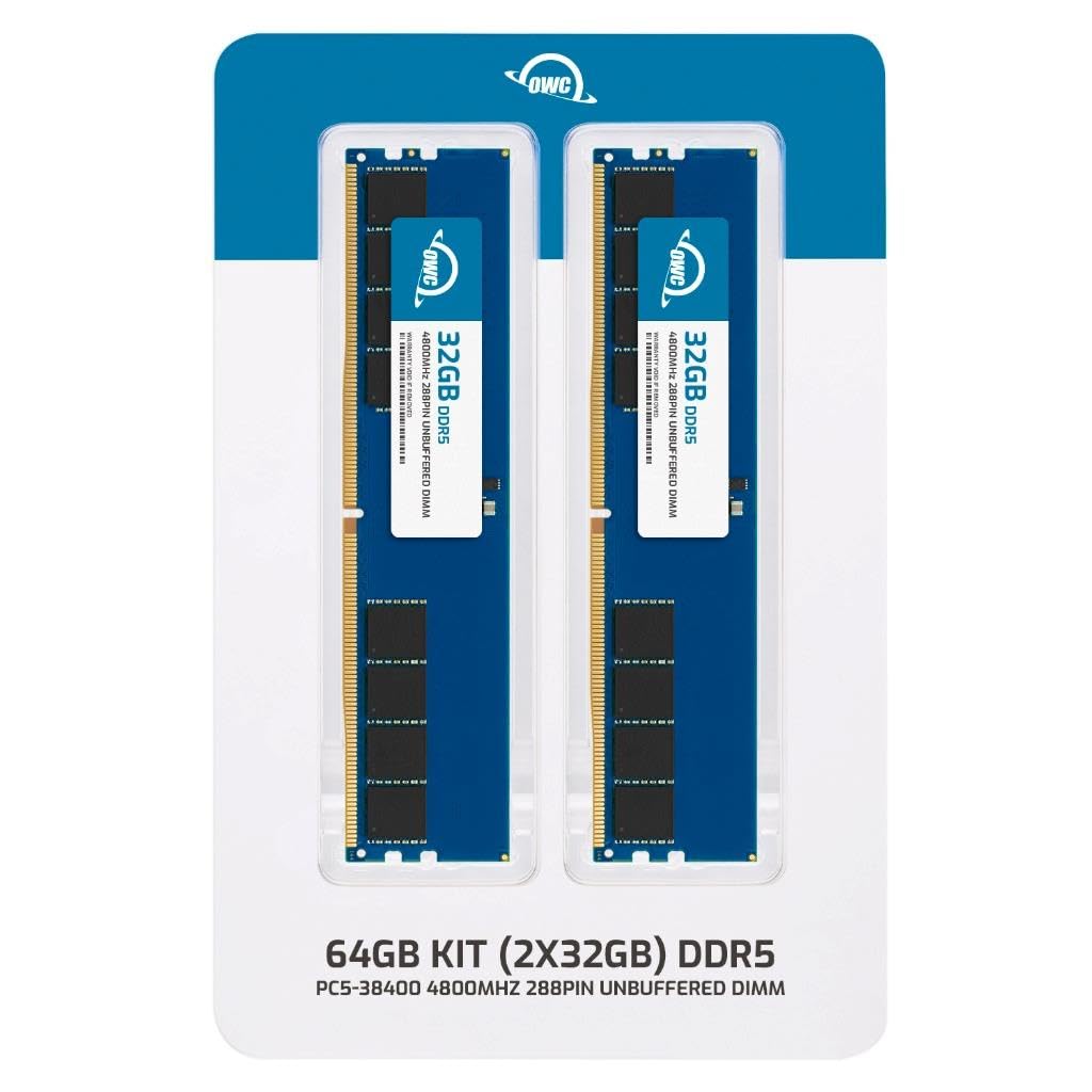 Amazon.co.jp: OWC 64GB (2x32GB) Crucial CT2K32G48C40U5 - DDR5 4800