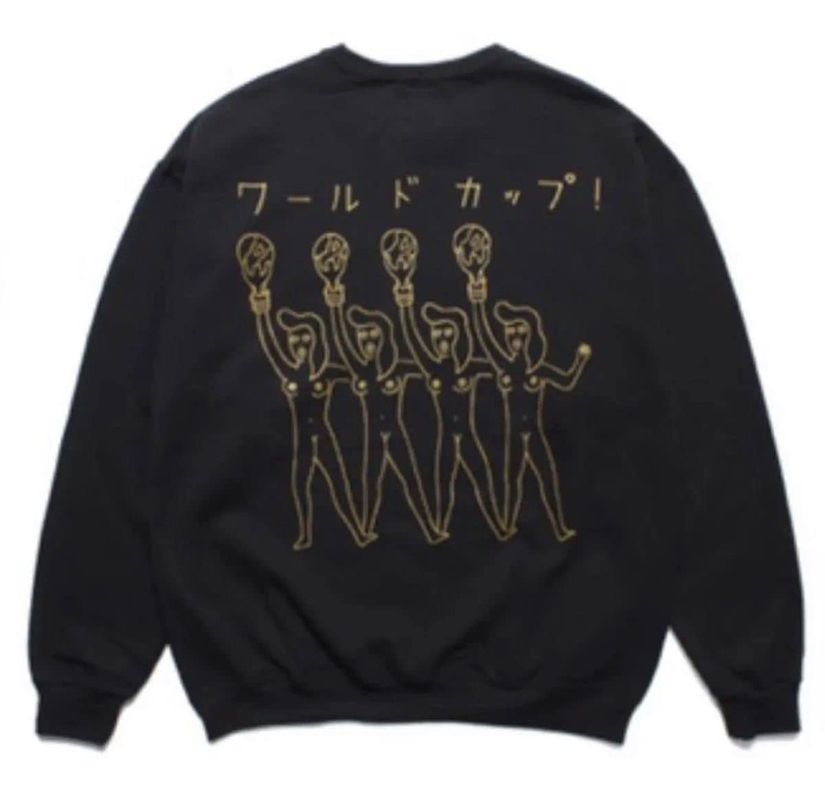 Amazon.co.jp: wacko maria ワコマリアWORLD CUP SWEAT SHIRT ワールド